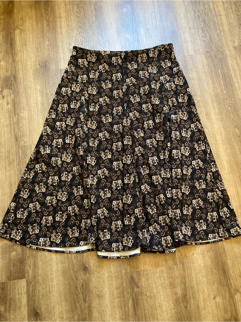 Christopher & Banks Fall Floral Skirt 14